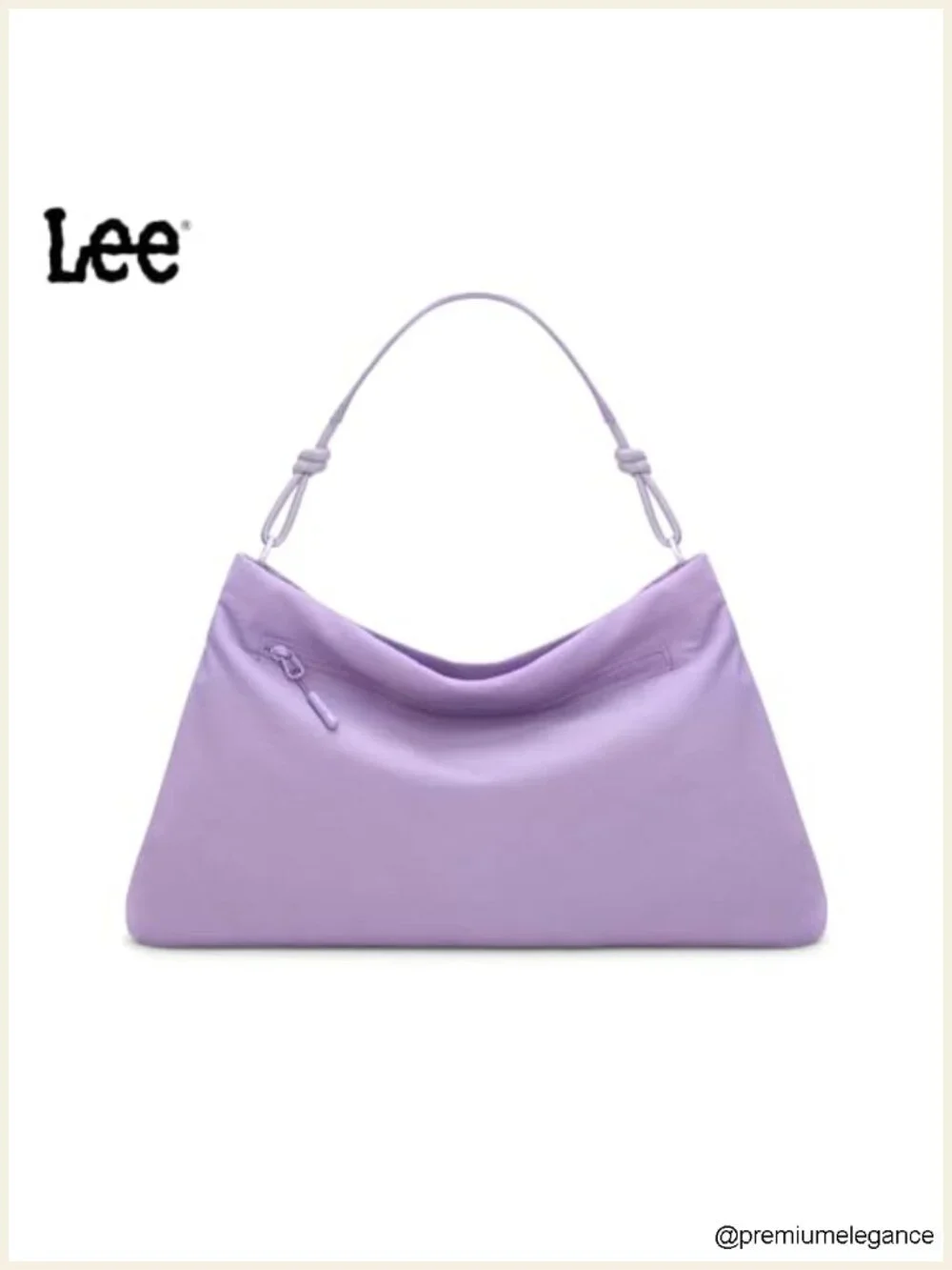 Slouchy Hobo Bag, Convertible Crossbody with Adjustable Strap, Nylon Shoulder